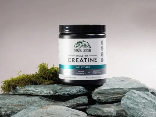 Miniatura 8 de TERRA ORIGIN Monohidrato de creatina en polvo 45 porciones Suplemento de creatina micronizada Sin sabor, creatina pura para mujeres y hombres