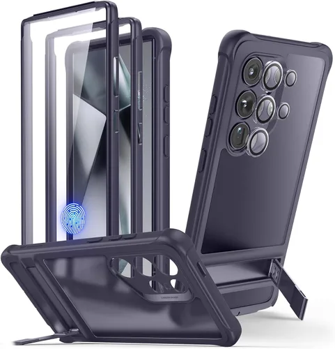 Miniatura 6 de ESR Funda para Samsung Galaxy S24 Ultra Serie Armor, Protección Completa del Cuerpo Cubierta Frontal con Protector de Pantalla y Marco Frontal Extra