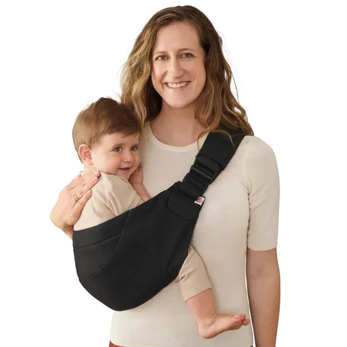 Miniatura 10 de Ergobaby Upsie Eslinga de Cadera – Portabebé Azul Medianoche – Eslinga Ajustable y Ligera para Niños Pequeños – Diseño Ergonómico y Transpirable