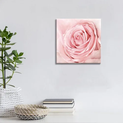 Miniatura 9 de Lienzo de primer plano con rosas rosadas, arte de pared rosa rubor, decoración de baño, luz estética, decoración de dormitorio, obras de arte