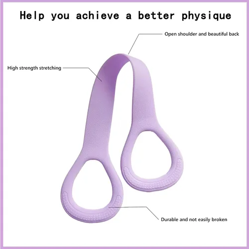 Miniatura 5 de 3 bandas de resistencia para figura 8, bandas de ejercicio para espalda, banda elástica para fitness, banda elástica para expansor de pecho, cuerda