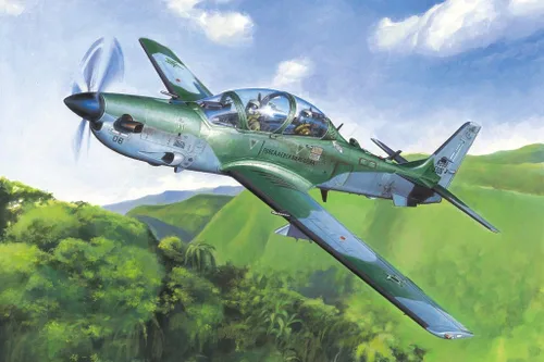 Miniatura 10 de Hobby Boss Brasileño EMB-314 Super Tucano