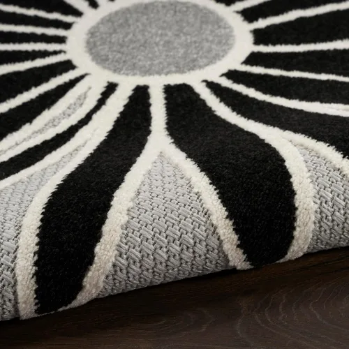 Miniatura 10 de Nourison Home Aloha - Alfombra beige de 2 pies 3 pulgadas x 12 pies, fácil de limpiar, no se desprende, para dormitorio, sala de estar, comedor