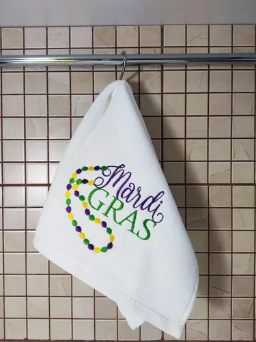 Toalla de mano Happy Mardi Gras para el día de San Valentín, cocina, baño, toalla para grifo de los dedos, juego de toallas altamente absorbentes,