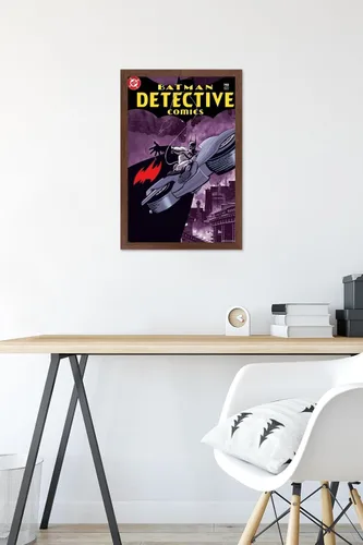 Miniatura 6 de Trends International DC Comics Batman - Póster de Batman Detective Comics #792 Versión enmarcada de caoba