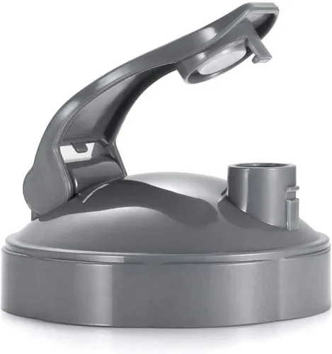 Miniatura 2 de Blender - Tapa abatible para llevar, compatible con Nutribullet 600 W y 900 W, accesorios y piezas de repuesto (paquete de 2, gris)