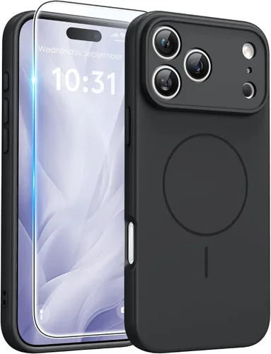 Miniatura 11 de FNTCASE - Funda para iPhone 16 Pro: magnética, mate, translúcida, de grado militar, protectora contra caídas, resistente, fina, duradera y a prueba
