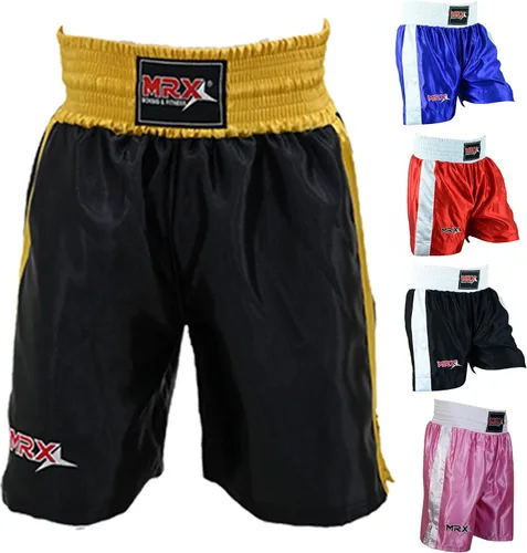 Pantalones cortos de boxeo para hombre, para entrenamiento de boxeo, fitness, gimnasio, pelea, artes marciales, mauy, tailandés, kickboxing, ropa