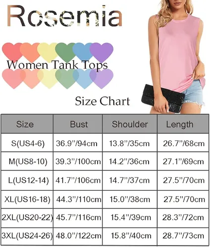 Miniatura 5 de Remeras sin mangas para mujer, remeras de verano sin mangas, informales y holgadas, tipo túnica