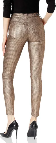 Miniatura 2 de PAIGE Hoxton Transcend - Jeans metálicos de talle alto para mujer