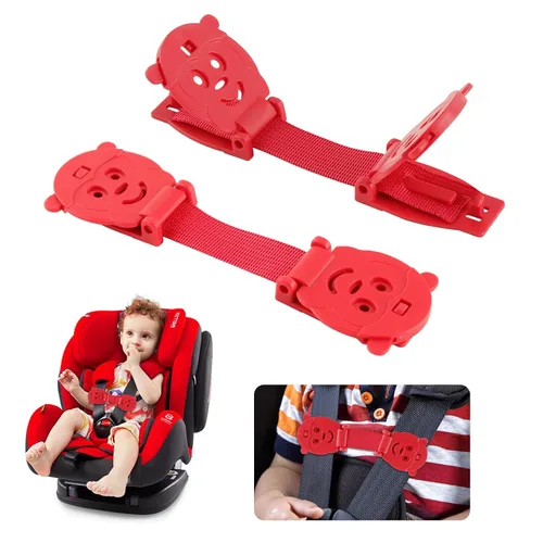 Miniatura 11 de Arnés Antiescape para Bebé con Clip de Pecho con Hebilla, Previene que los Niños/Pequeños Saquen sus Brazos de Sillas Altas/Cochecitos/Riendas