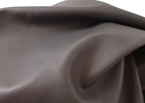 Miniatura 11 de NAT Leathers Café Nubuck Pulido Suave Piel Sintética Vegana de Poliuretano Aprobada por Peta 1 Yarda (91 cm de Largo x 137 cm de Ancho) Piel