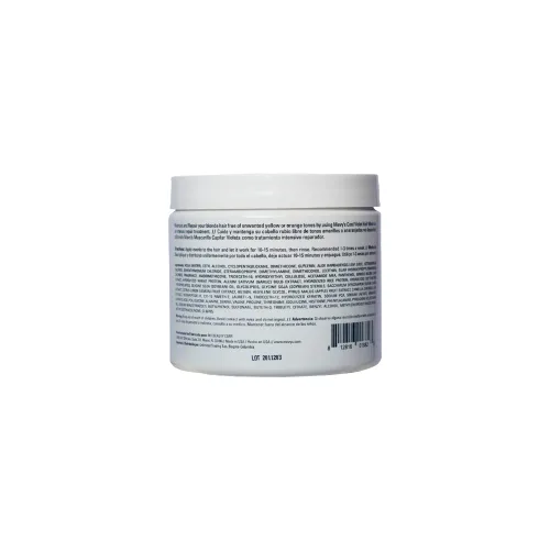 Miniatura 2 de MEVYS Máscara de cabello segura de color violeta fresco, 16 onzas líquidas, mascarilla para el cabello para proteger el color y tratar