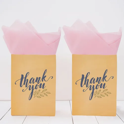 Miniatura 7 de Whaline Papel de seda rosa rubor de 20 x 30 pulgadas, papel de regalo para manualidades, boda, fiesta de cumpleaños, suministros de embalaje, 50