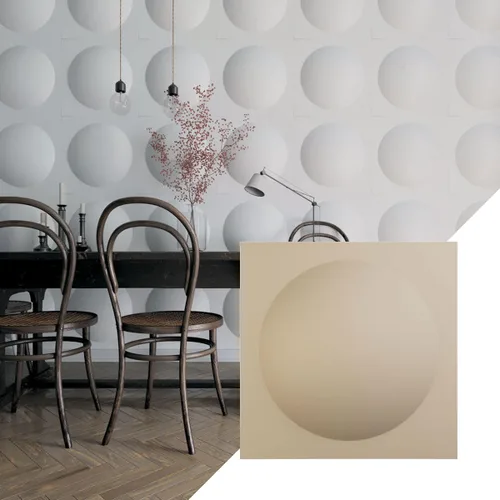 Miniatura 22 de Ekena Millwork 19 5/8 pulgadas de ancho x 19 5/8 pulgadas de alto, Sloane EnduraWall decorativo 3D, cromo brillante (cubre 2.67 pies cuadrados).