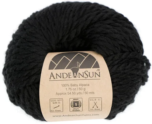 Miniatura 2 de (Juego de 3) Ovillos 100% de lana de alpaca bebé #1, DK #3, Worsted #4, Bulky #5 (150 gramos / 5.29 onzas en total), lujosos, acogedores y suaves