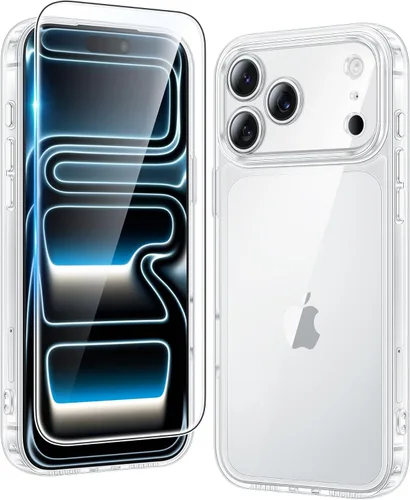 Miniatura 653 de FNTCASE Funda para iPhone 13 Pro-Max: Fundas magnéticas transparentes compatibles con Magsafe Slim anti amarillamiento protección contra caídas