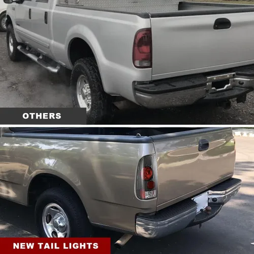Miniatura 5 de Nixon Offroad Conjunto de luces traseras para Ford F150/F250 1997-2003, 1997-2003 Ford F-350 luces traseras, lámparas traseras para F250-F350