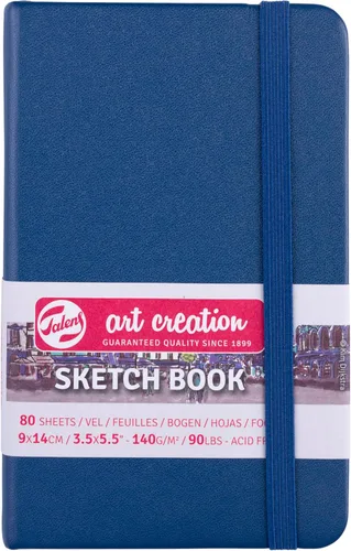 Miniatura 28 de Royal Talens T9314-111M 441769 Cuaderno de bocetos y libreta de dibujo Talens Art Creation 3.5 x 5.5 pulgadas (9 x 14 cm), Amarillo Dorado