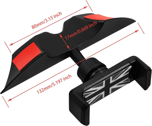Miniatura 7 de Soporte de teléfono celular para Mini Cooper S Jcw One F54 F55 F56 F57 F60, montaje especial de teléfono de navegación para pantalla de control