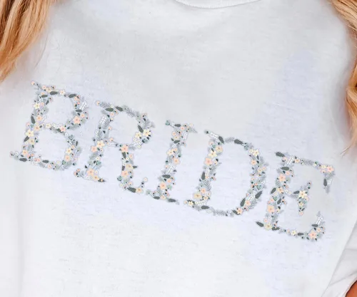 Miniatura 3 de Sudadera de Novia, Regalo de Compromiso, Futura Sra., Regalo para la Futura Novia, Regalo de Despedida de Soltera en Relieve, Prometida