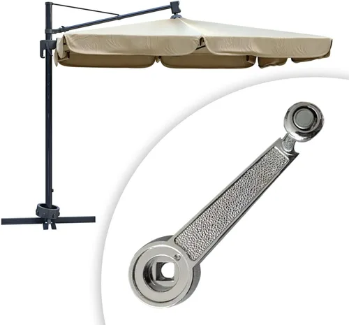 Miniatura 5 de Paraguas de patio Accesorios Paraguas Piezas de repuesto de soporte resistente Paraguas Paraguas Par Brazo de mango