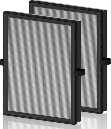 Miniatura 13 de MK04 Filtro de aire de repuesto para purificador de aire Aroeve MK04 MG04JH, filtro H13 True HEPA de 4 en 1 de carbón activado de alta eficiencia