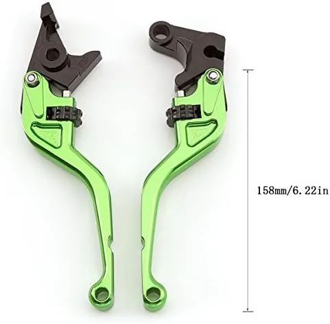 Miniatura 2 de FXCNC Palancas de embrague de freno CNC para motocicleta compatibles con NINJA 650R ER-6F Z650 Z900 2017-2020, VERSYS 1000 2015-2019, VULCAN/S 650cc