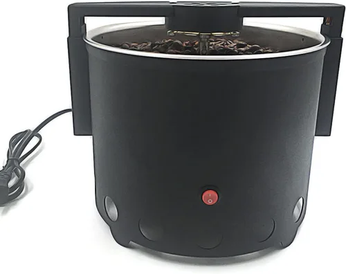 Miniatura 3 de Enfriador de grano de café de 1.1LB Máquina de enfriamiento de tostado eléctrico Placa de enfriamiento de grano de café giratoria con pantalla