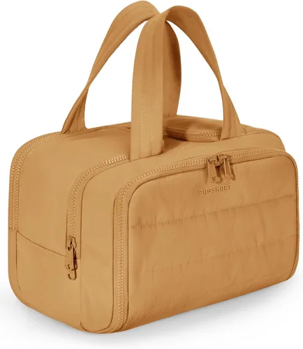 Miniatura 27 de BAGSMART Bolsa de Aseo de Viaje, Bolsa de Aseo Resistente para Mujeres, Bolsas de Aseo Ampliamente Abiertas y Esponjosas para Viajar, Organizador