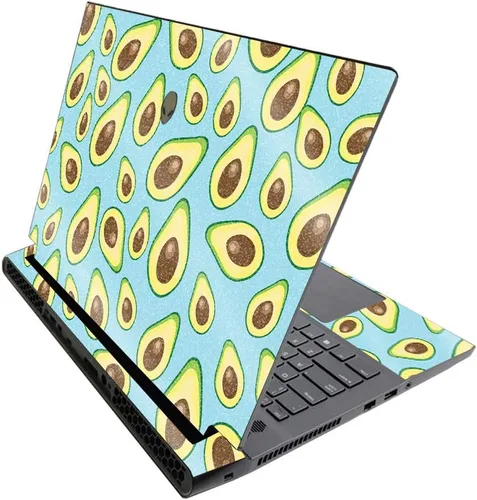 Miniatura 654 de MightySkins - Skin brillante con purpurina para Alienware M17 R3 (2020) y M17 R4 (2021) - Diversión de los años 90 Acabado duradero con purpurina