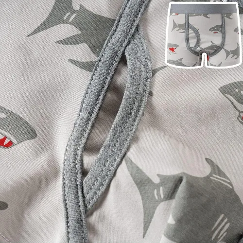 Miniatura 5 de Zumou Calzoncillos tipo bóxer para niños, ropa interior de algodón para niños pequeños