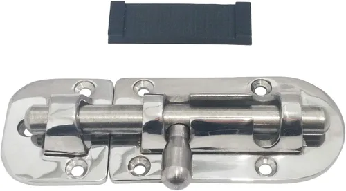 Marine - Perno de acero inoxidable 316 resistente de 4-3/8 pulgadas para ventana de barco marino, puerta, escotilla, gabinete