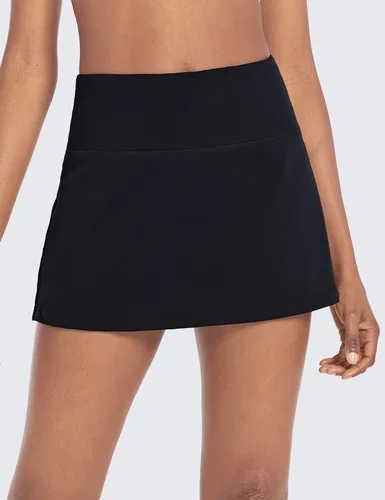 Miniatura 2 de BALEAF - Falda pantalón de verano para mujer, diseño de tiro alto, de 13pulgadas, con 4 bolsillos, para tenis, golf, correr o entrenar.