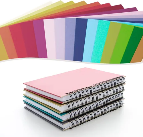 Miniatura 6 de 20 Piezas Tablero para Libros, Tablero de Encuadernadores Cartón Prensado Tablero para Libros de Diseño Kraft Resistente Hojas de Cartón Prensado