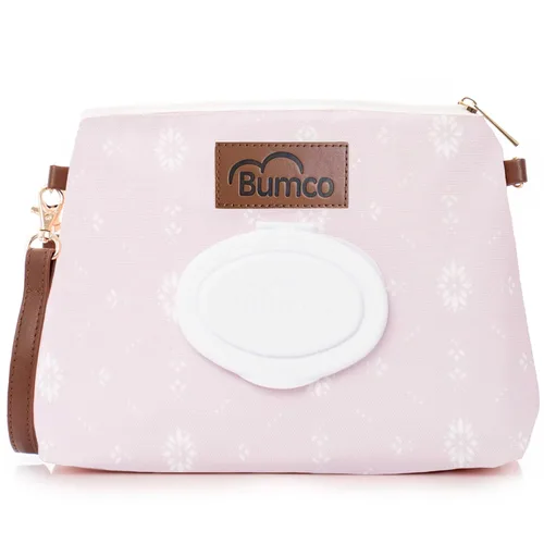 Miniatura 17 de Bumco - Bolsa de mano para pañales – Dispensador de toallitas portátil y soporte para pañales, estuche hermético de viaje para toallitas para bebés