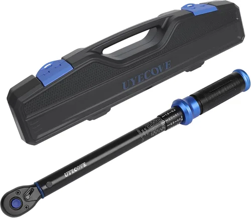 Miniatura 9 de Llave dinamométrica de clic de 3/4 pulgadas, llave dinamométrica profesional de clic de doble dirección 100-600FT.LB/135-815N.M, escalas de doble