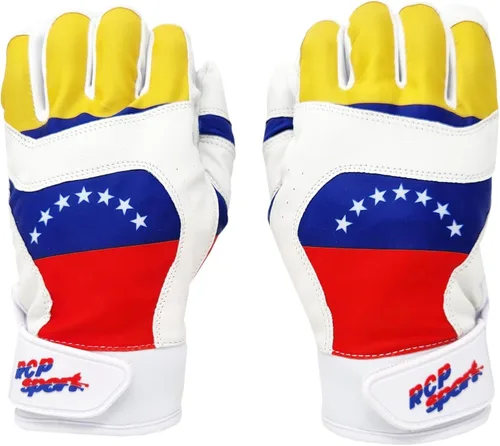 Miniatura 9 de Guantes de bateo de béisbol y sóftbol – Resistente a rasgaduras y desgarros – Entrepierna reforzada, protección acolchada, tallas ajustables