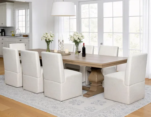 Miniatura 29 de RNKSFX Juego de 4 sillas de comedor tapizadas verdes, sillas de comedor modernas, sillas de cocina y comedor, sillas de comedor de lino con marco