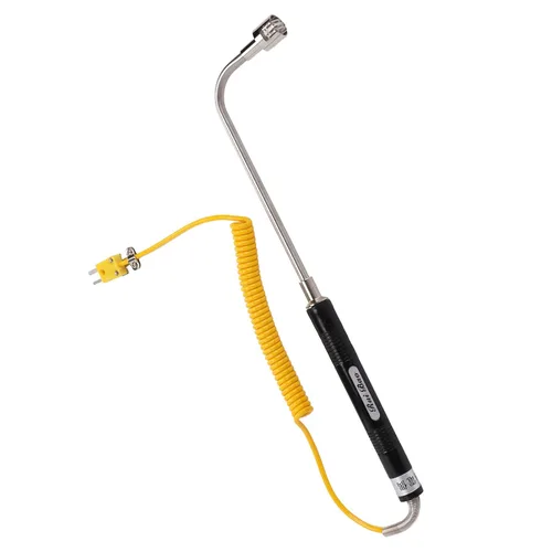 Miniatura 9 de Sensor de temperatura de termopar tipo K con funda de acero inoxidable y mango aislado Medición precisa de -58.0 °F a 932.0 °F para monitoreo