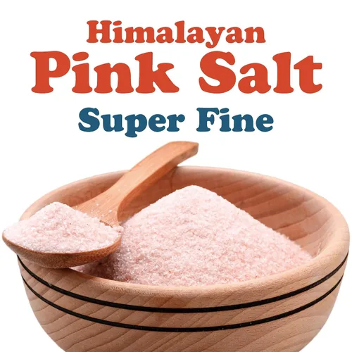 Miniatura 4 de Sal rosa del Himalaya, 8 onzas – Molido extrafino, puro, sin aditivos, sin conservantes, vegano, kosher, a granel. Sal gourmet. Grado alimenticio.