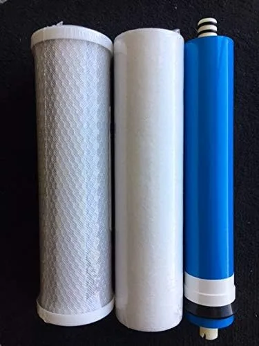 Hydro Logic Stealth RO100 Kit completo de filtro de repuesto incluye filtro de membrana, carbono y sedimentos por Clear Hydro