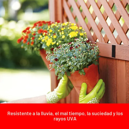 Miniatura 5 de Scotch Sujetadores de enclavamiento extremo, 4 tiras, 1" x 3", ofrece una potente unión al contacto, resistente a la intemperie, la suciedad