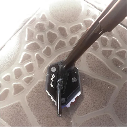 Miniatura 4 de KAnduo para Yamaha para FZ1 para FZ 1 2006-2015 para FZ6 para FZ6R para FZ6-S2 2004-2009 Accesorios motocicleta aluminio Kickstand pie pie lateral