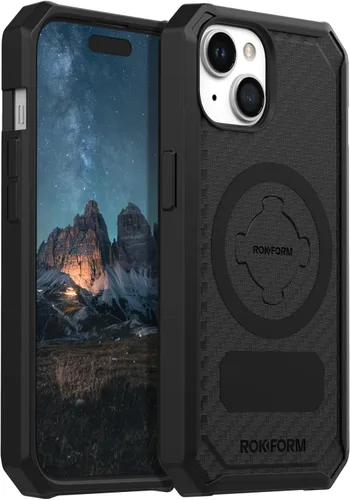 Miniatura 19 de Rokform - Funda para iPhone 14, Serie Rígida, Magnética Dual, Cubierta para iPhone con RokLock de Bloqueo Giratório, Equipo Protector para Apple