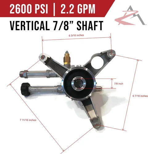 Miniatura 2 de Nuevo OEM AR 2600 psi Bomba de agua de la lavadora de presión de energía Troy-Bilt 020414 020414-1