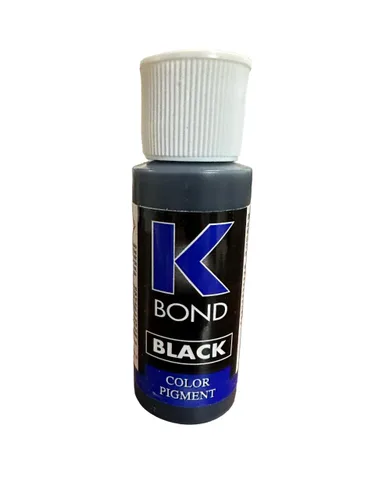 K-Bond Pasta de resina para colorear, pigmentación de color para poliéster, pintura y pegamentos epoxi, 2 onzas (onzas) (negro)