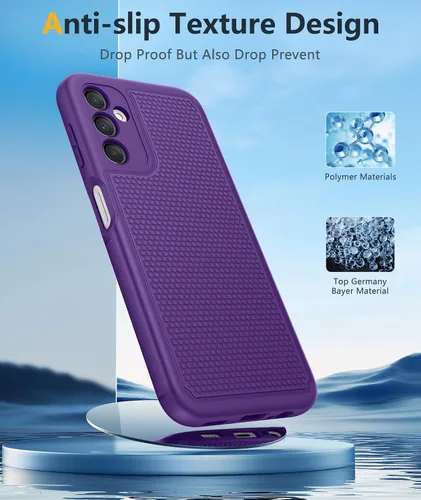 Miniatura 524 de FNTCASE Funda para iPhone 17 Pro: Fundas delgadas translúcidas de color azul claro compatibles con MagSafe, protección completa de la cámara