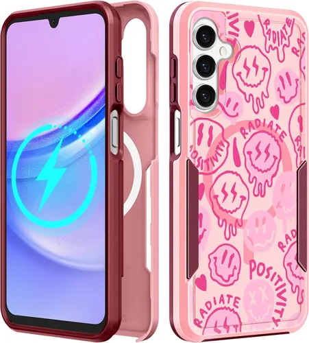Miniatura 98 de Funda para Moto G 5G 2024 – Compatible con MagSafe para mujeres y niñas, bonita funda protectora magnética para teléfono, diseño femenino Kawaii