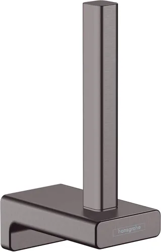 hansgrohe AddStoris Portarrollos de Repuesto en Cromo Negro Cepillado de 6 Pulgadas Accesorios en Cromo Negro Cepillado, 41756340